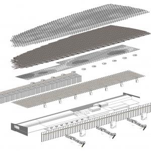 Aeropuerto Internacional de Malabo Axonometrica