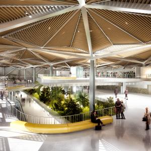 Aeropuerto Silvio Pettirossi  Terminal Internacional Vista Interior